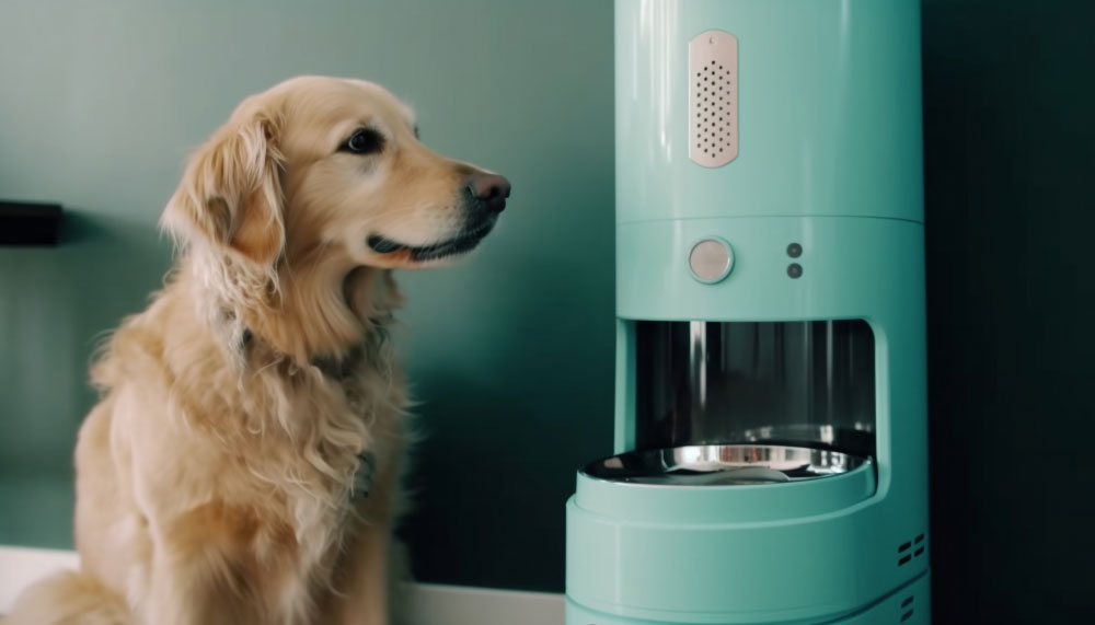 How does automatic pet feeder work?